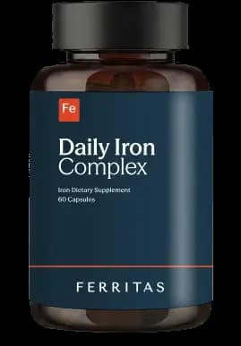 Ferritas Daily Iron Complex bottle
